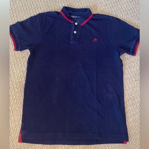 Aeropostale Polo Shirt - Duel Tone Collar